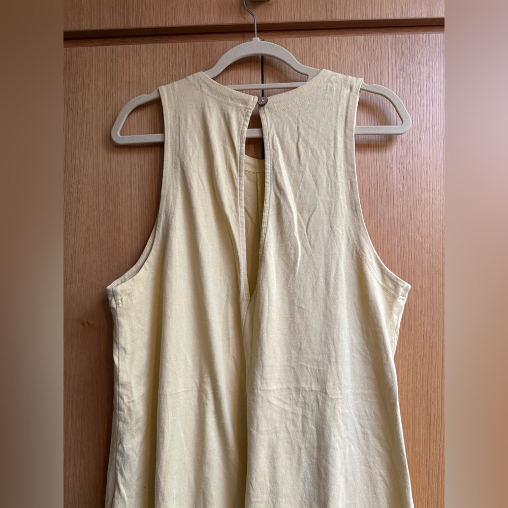 FREE PEOPLE Elliot romper size M in light yellow - Picture 10 of 10